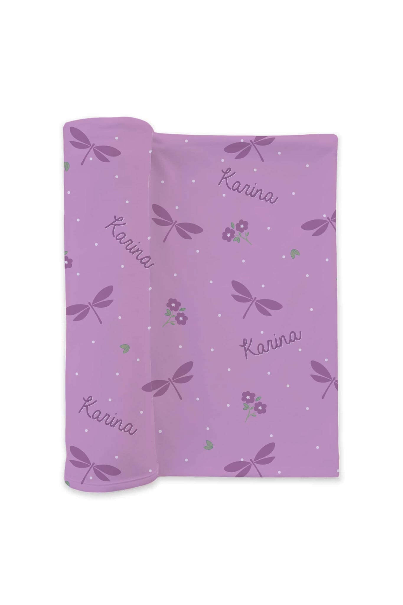 Personalized Swaddle | Pretty In Purple