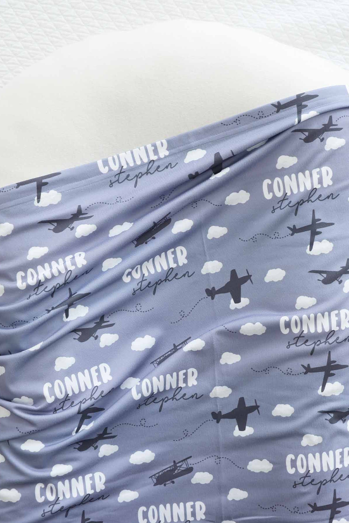 Personalized Swaddle | Adventure Boy