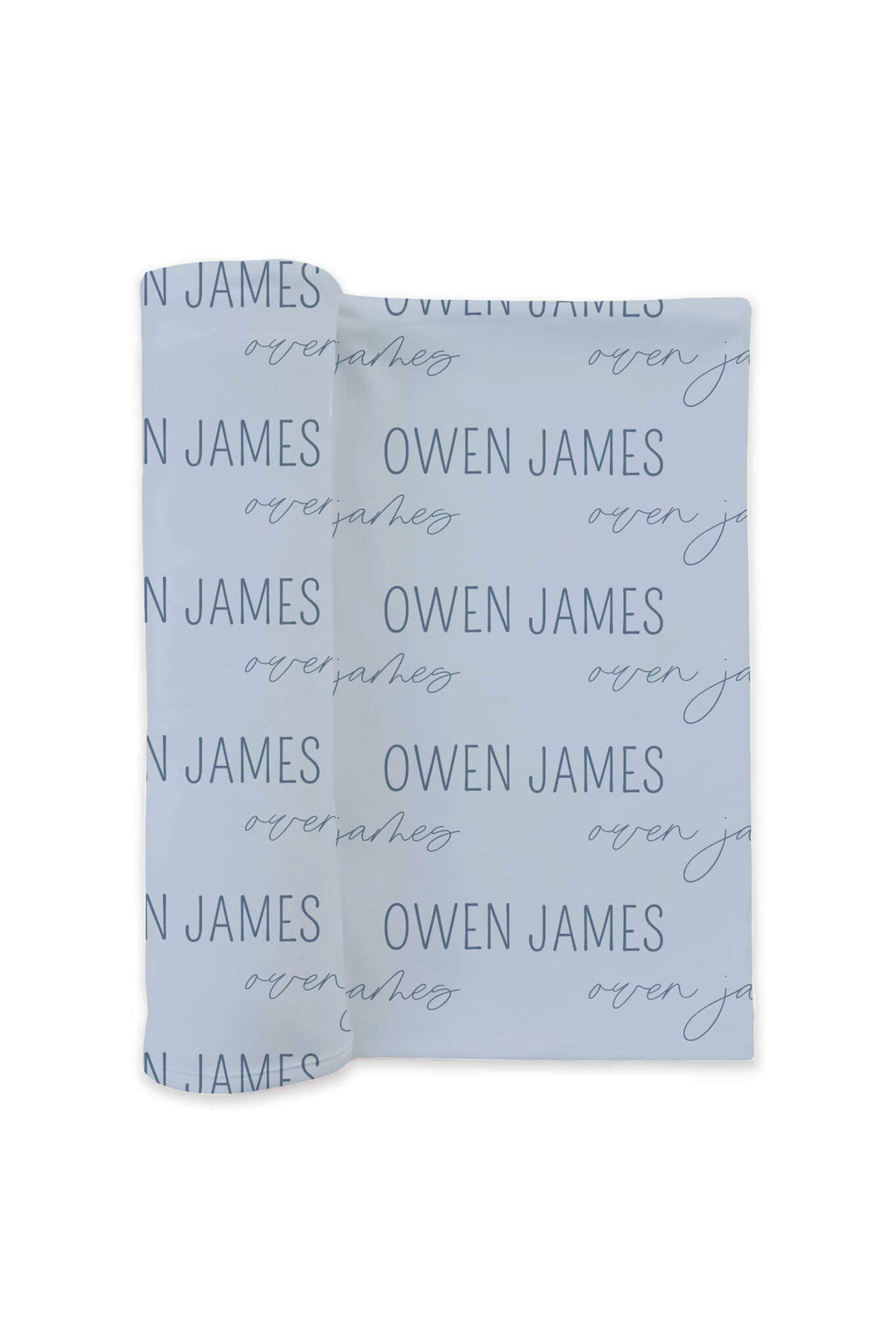 Personalized Baby Name Swaddle Blanket