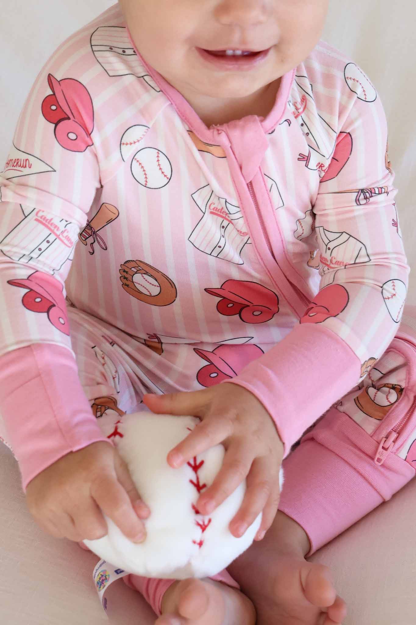 Ballpark Babes Convertible Zip Romper