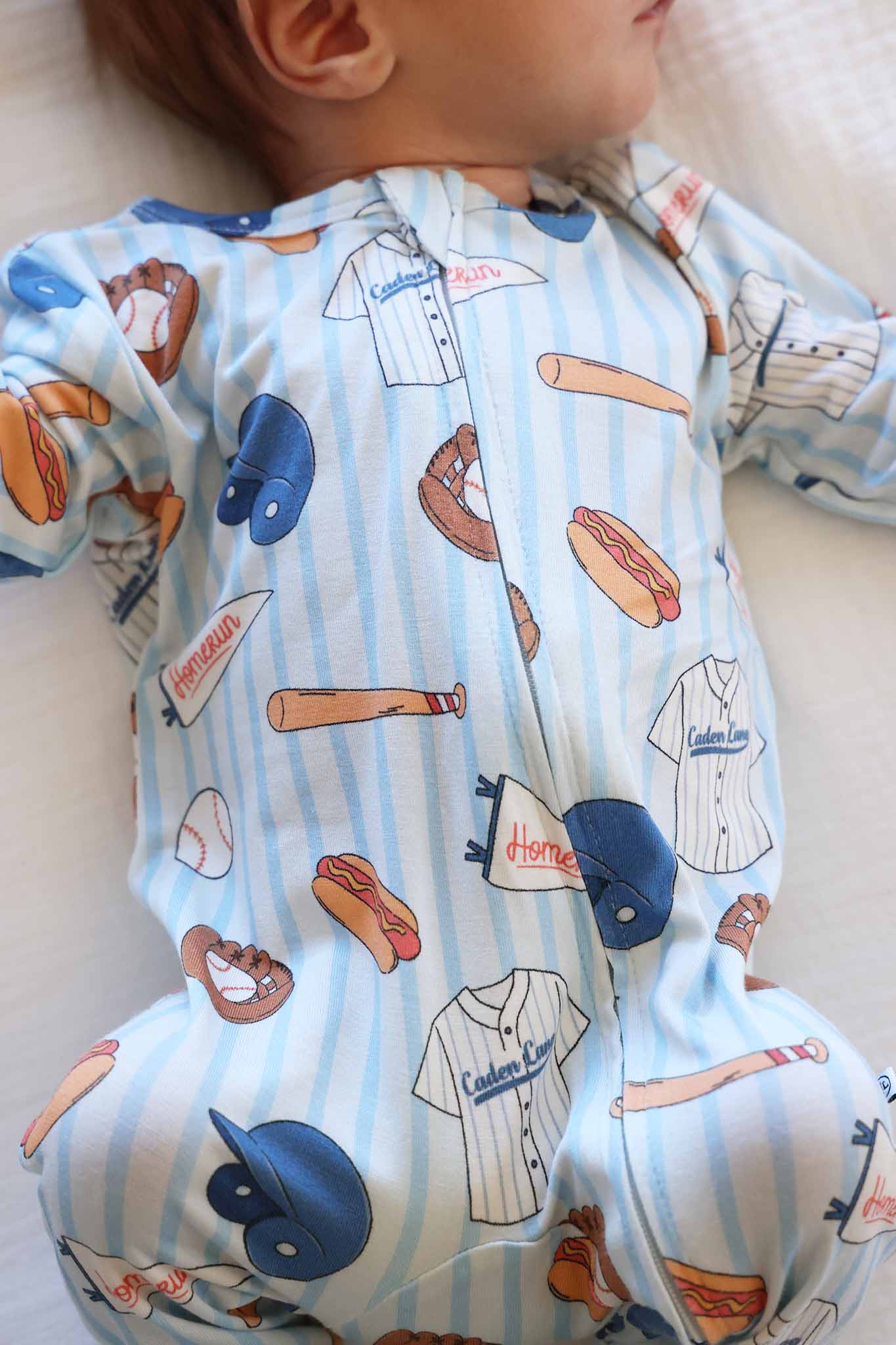 Ballpark Bros Zipper Footie