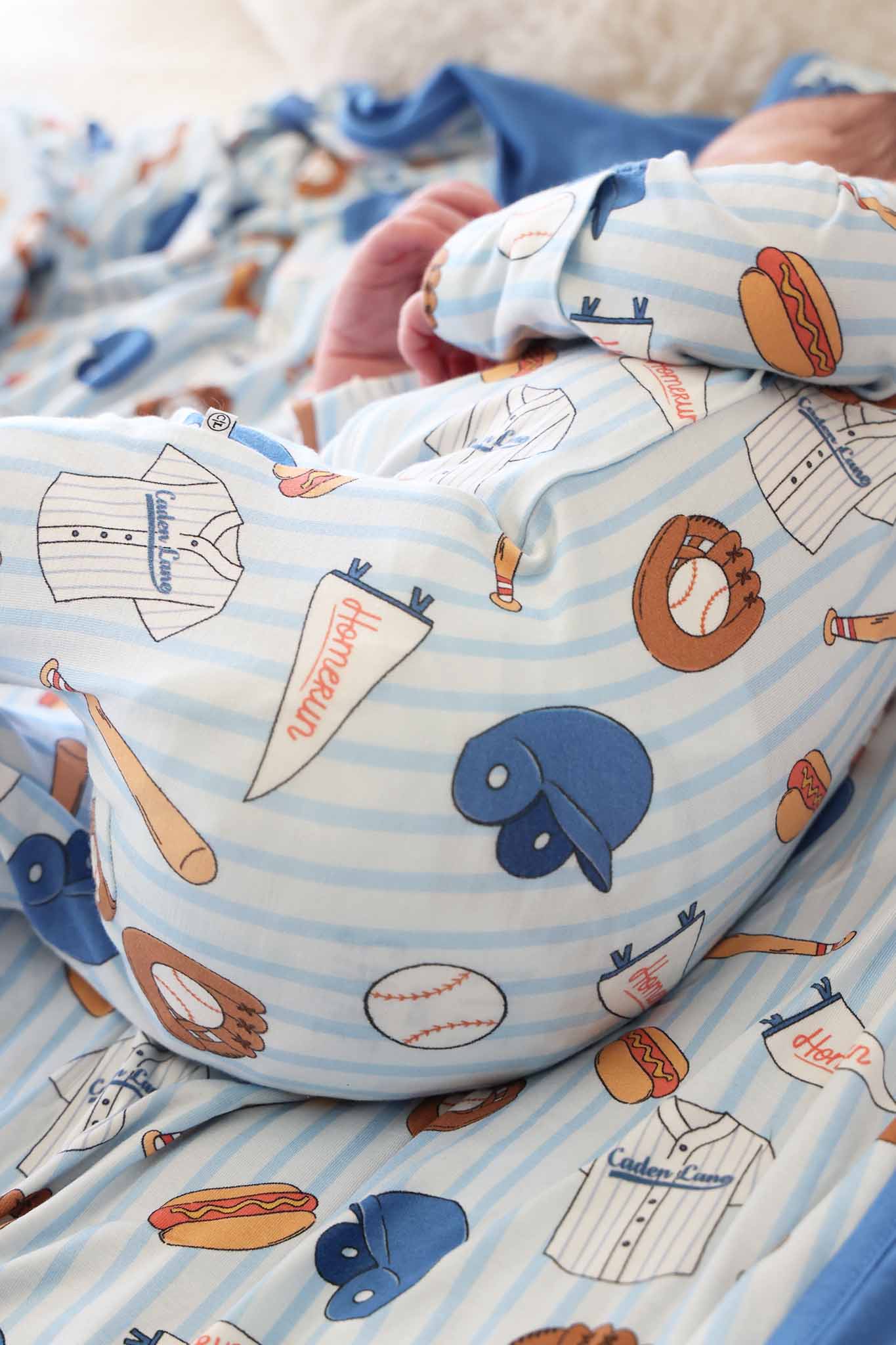 Ballpark Bros Zipper Footie