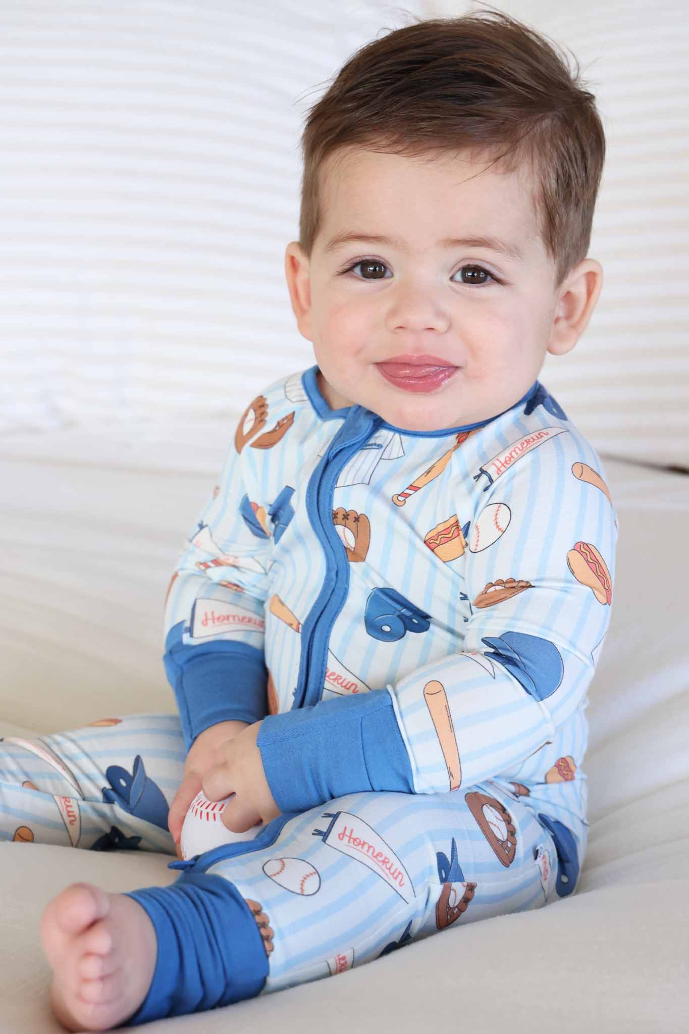 Ballpark Bros Convertible Zip Romper