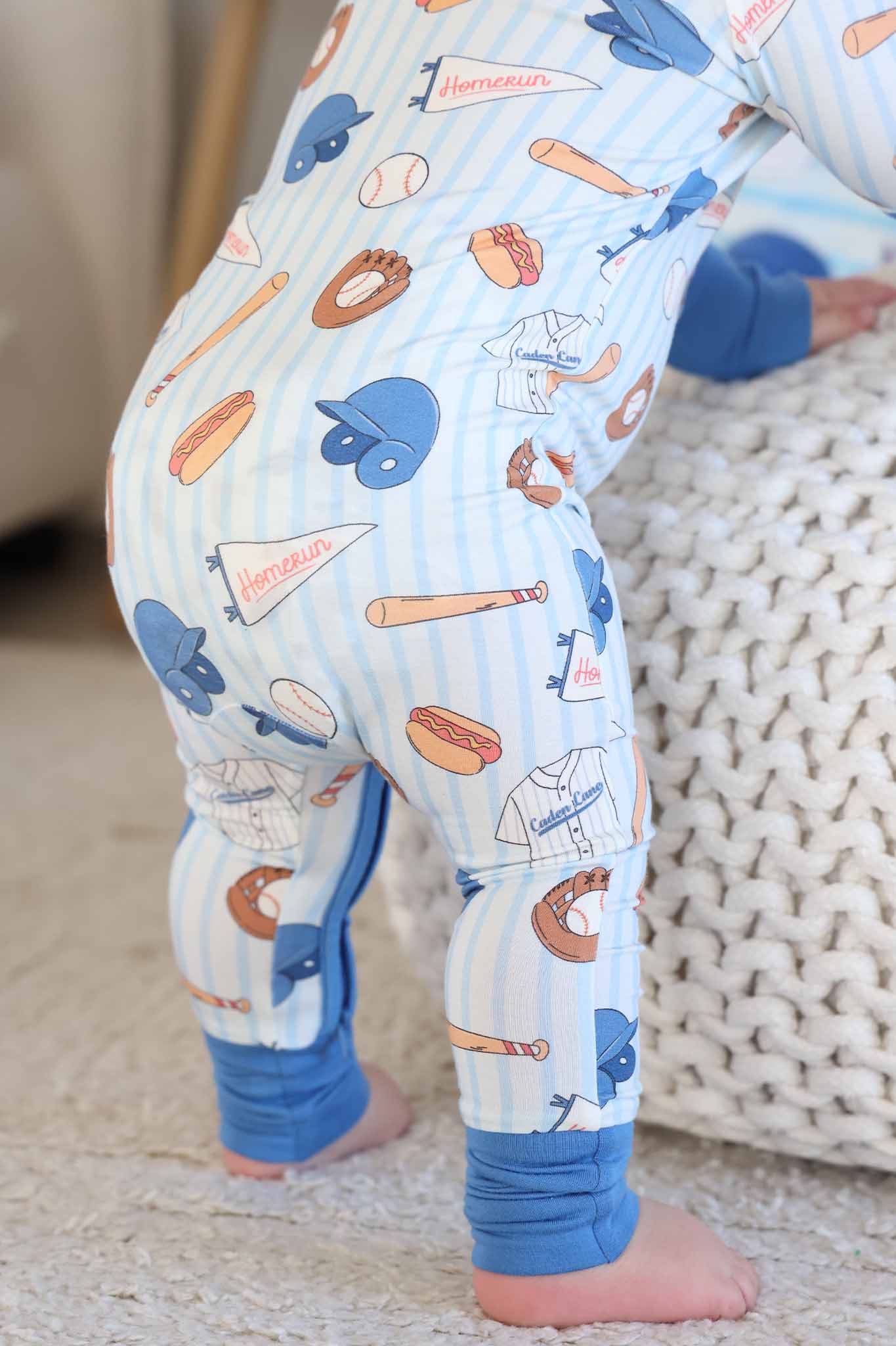 Ballpark Bros Convertible Zip Romper