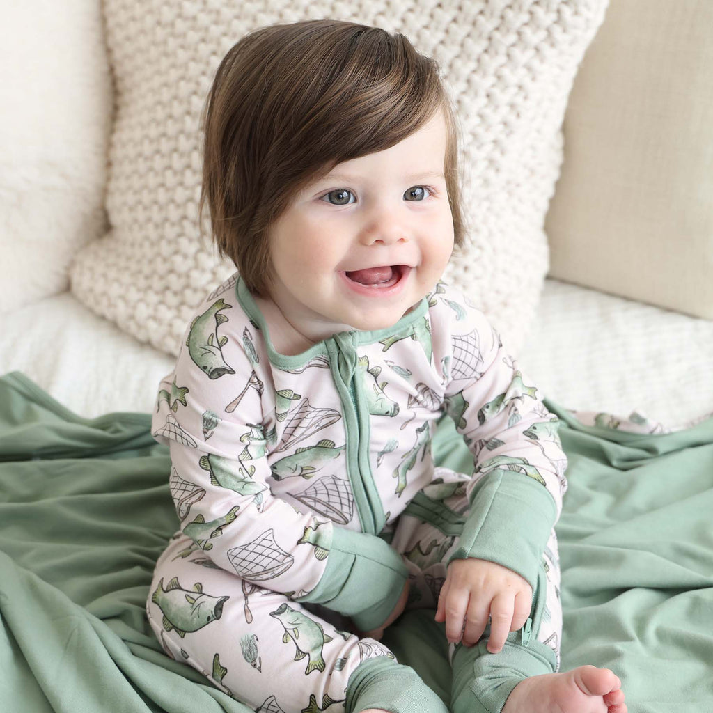 Bass Buddies Convertible Zip Romper
