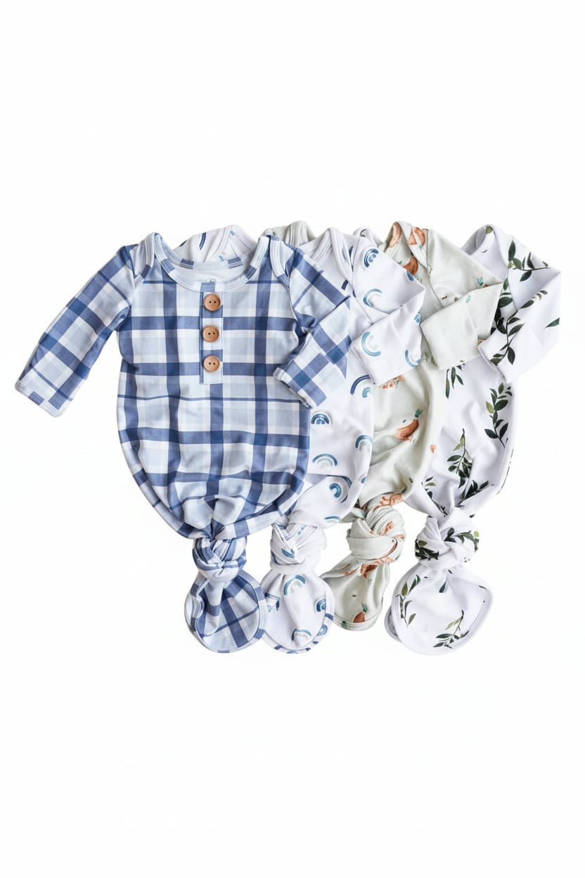 Printed Knot Gowns for Boys | Best Sellers