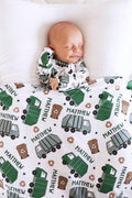 Clean Up Crew Personalized Swaddle Blanket