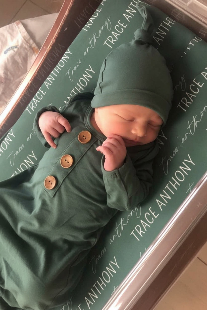 Personalized Baby Name Swaddle Blanket