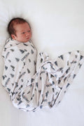 Evergreen Personalized Swaddle Blanket