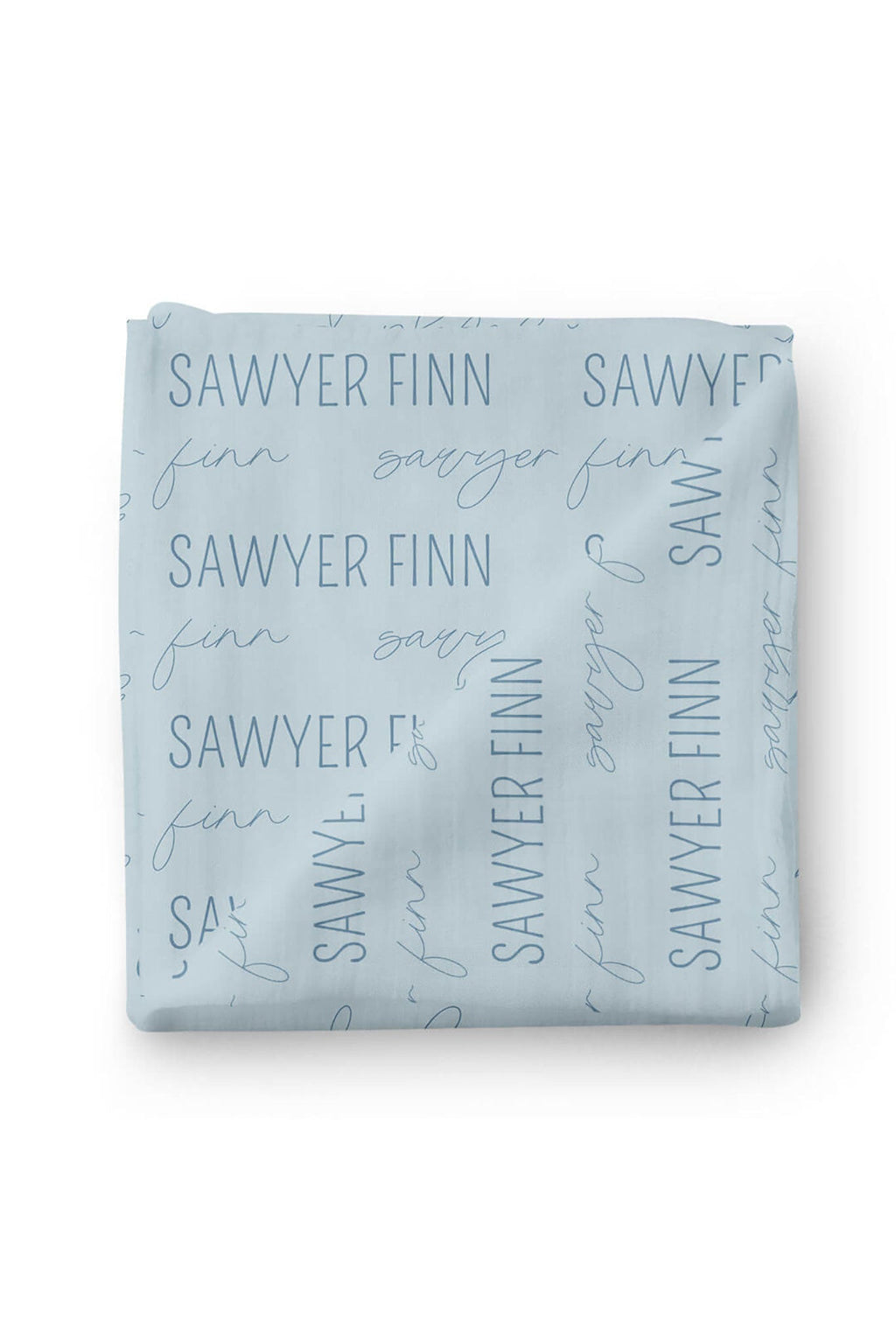 Personalized Baby Name Swaddle Blanket