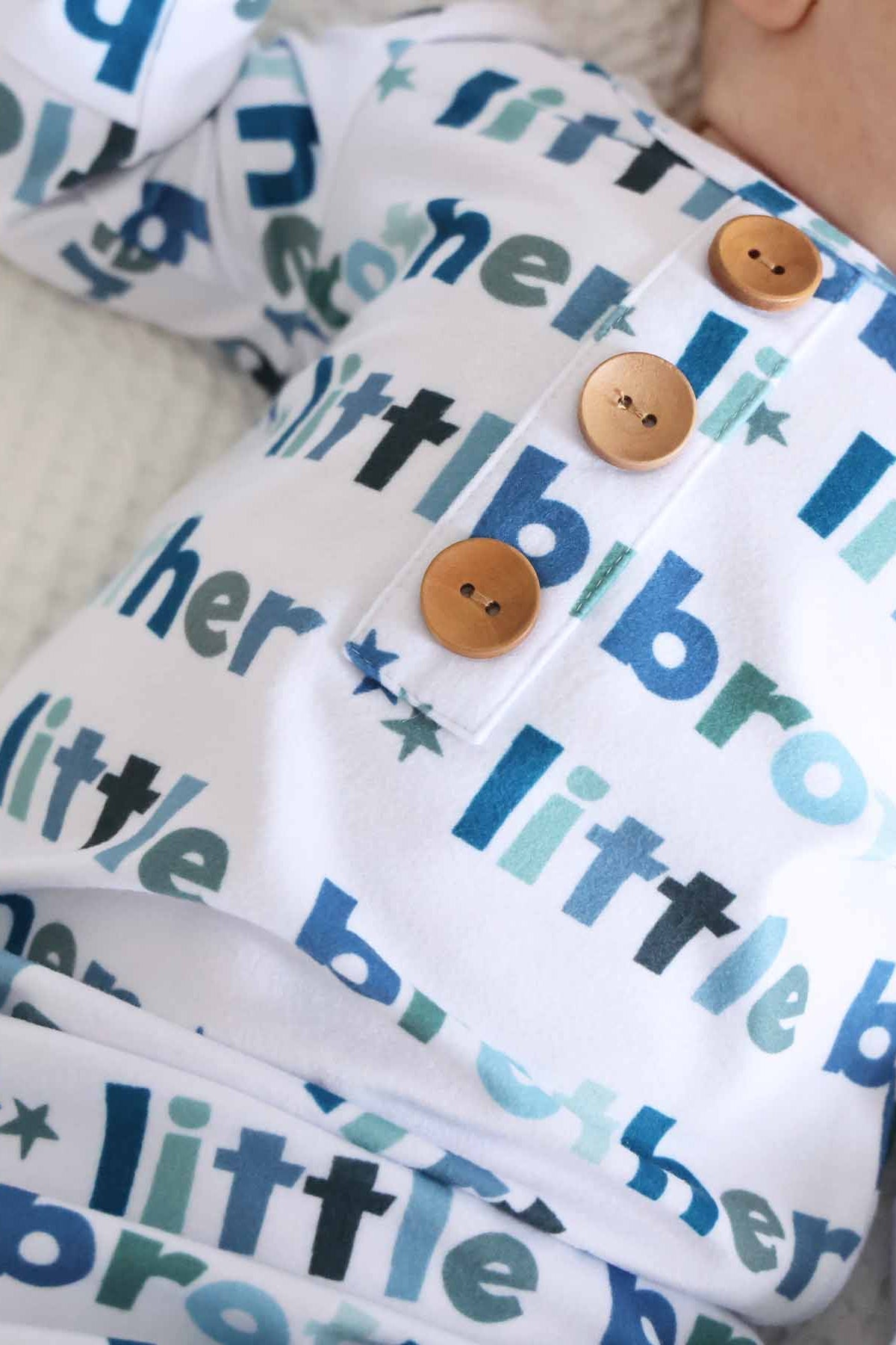 Printed Knot Gowns for Boys | Best Sellers