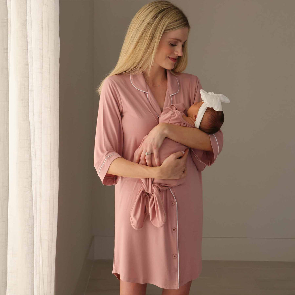 Labor & Delivery Nightgown | Mauve