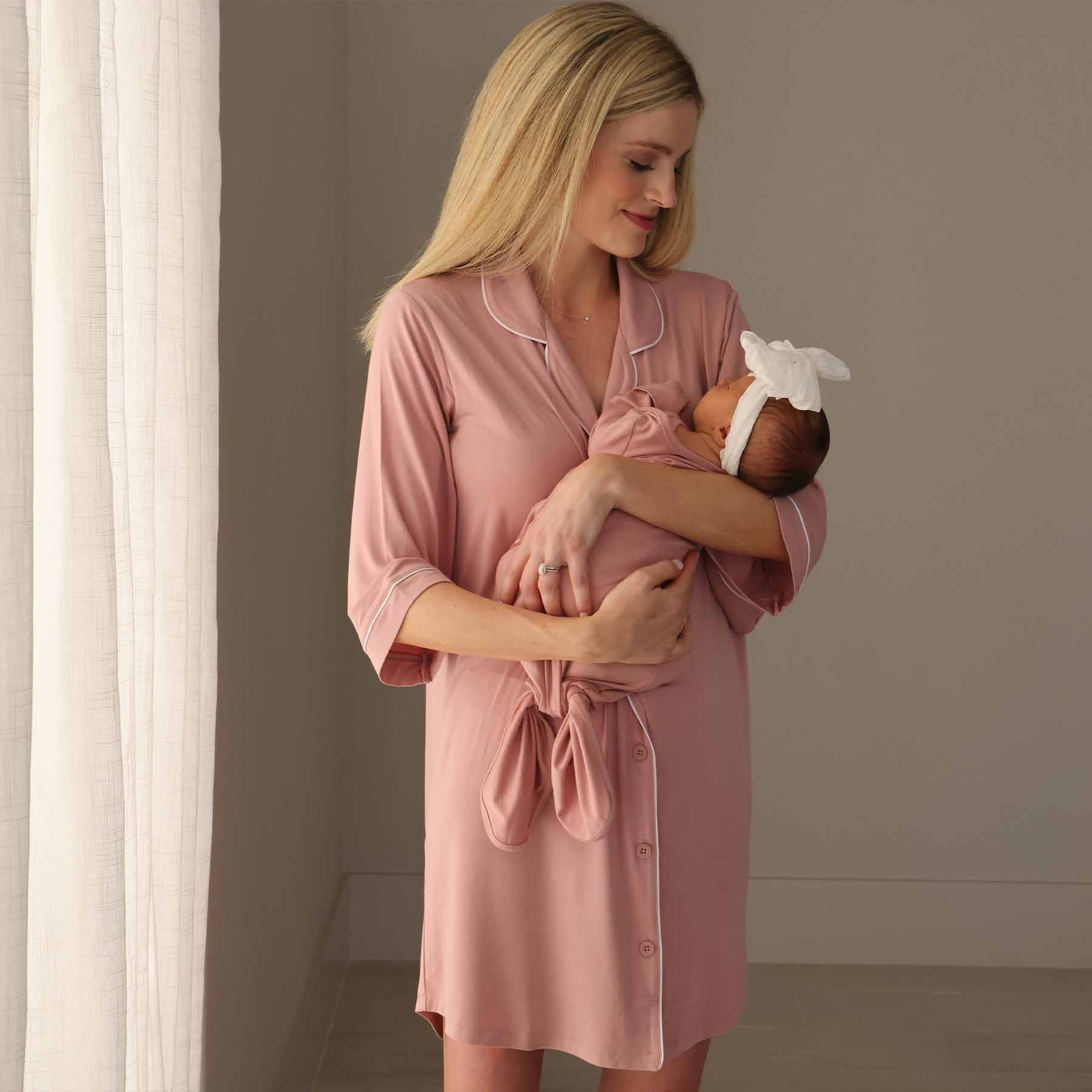 Labor & Delivery Nightgown | Mauve