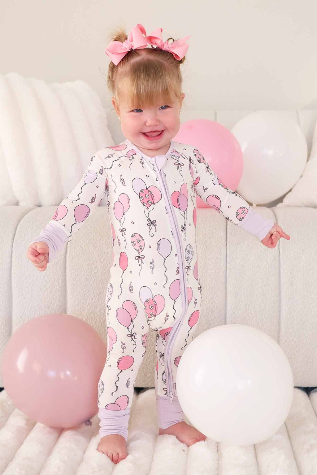 Party Time Convertible Zip Romper | Pink
