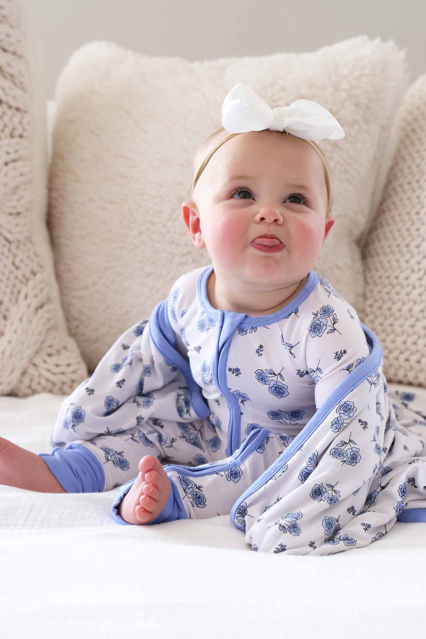 Sapphire Garden Convertible Zip Romper