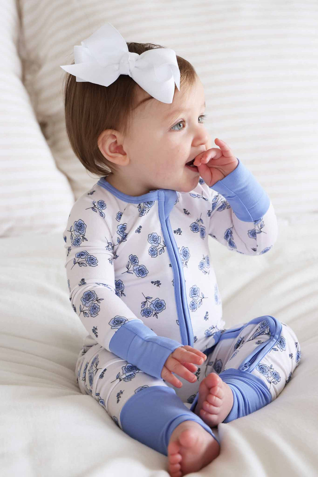 Sapphire Garden Convertible Zip Romper