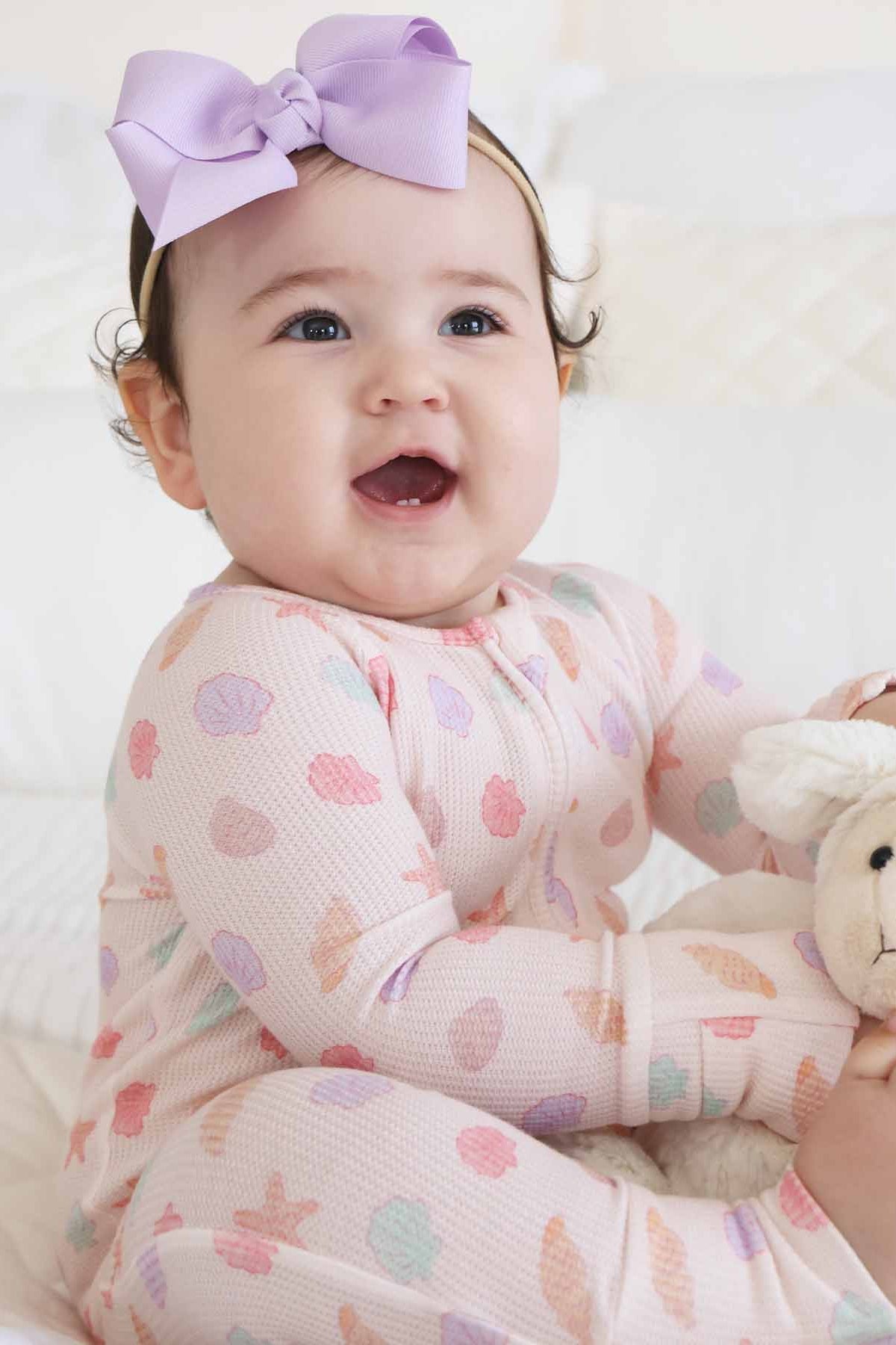 Beachy Bamboo Waffle Convertible Zip Rompers