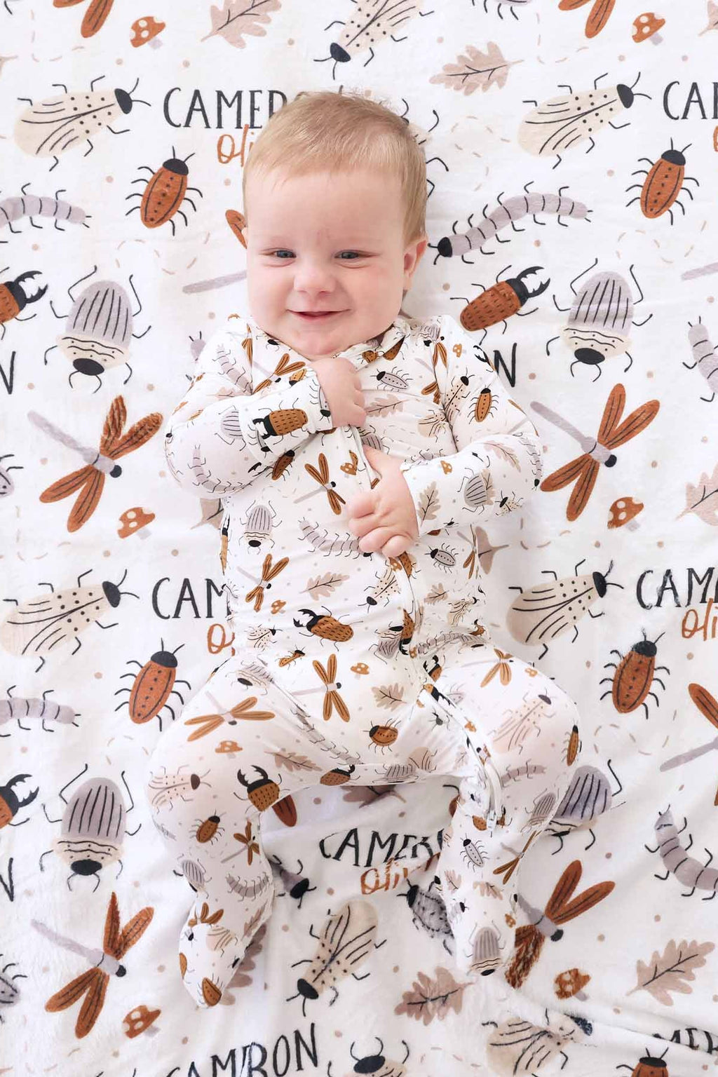 Snuggle Bug Zipper Footie