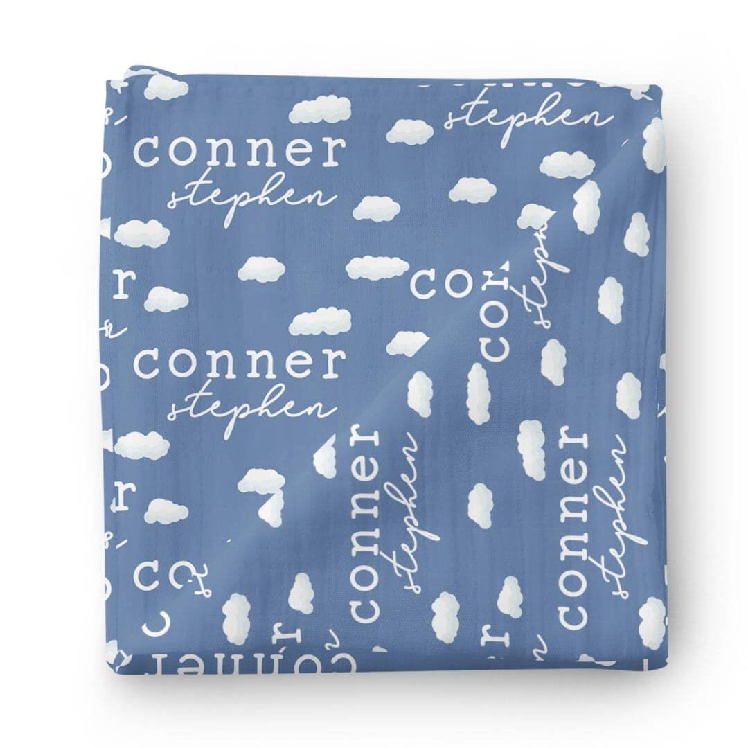 Sweet Dreams Personalized Swaddle Blanket